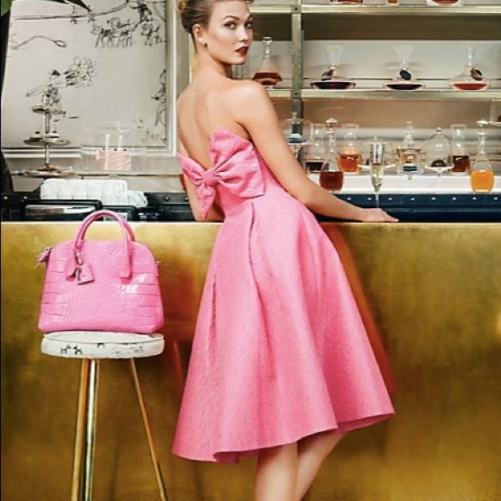 NWT Kate Spade Madison Ave Loula Pink MIDI Dress